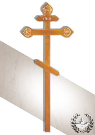 крест на могилу из металла